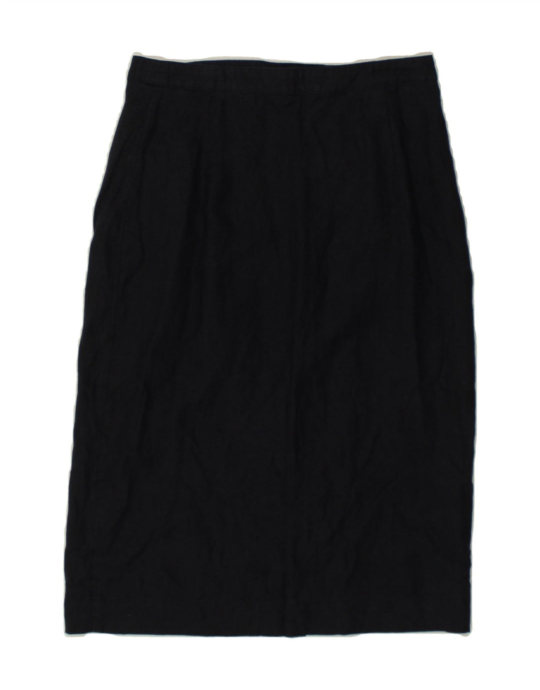 JAEGER Pencil Nederdel til kvinder UK 10 Small W27 Navy Blue
