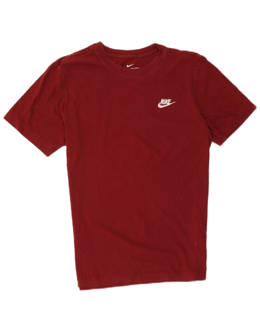Nike Herre T-shirt Top Medium Rød Bomuld