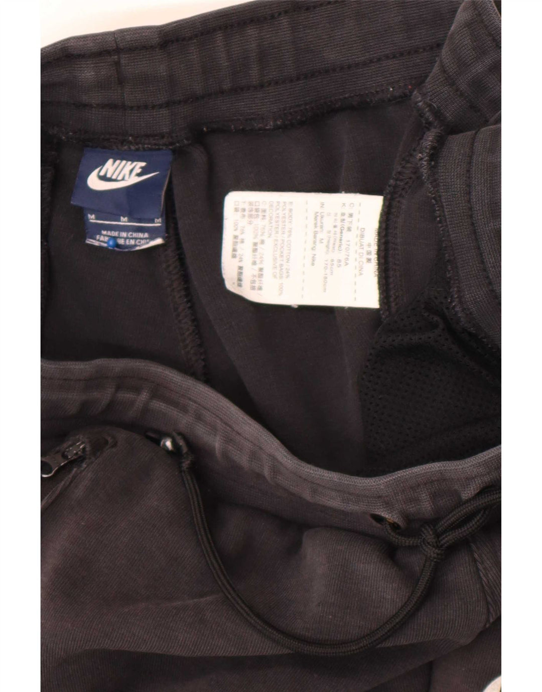 Nike Herre Crop træningsdragt Bukser Joggers Medium Grey Bomuld