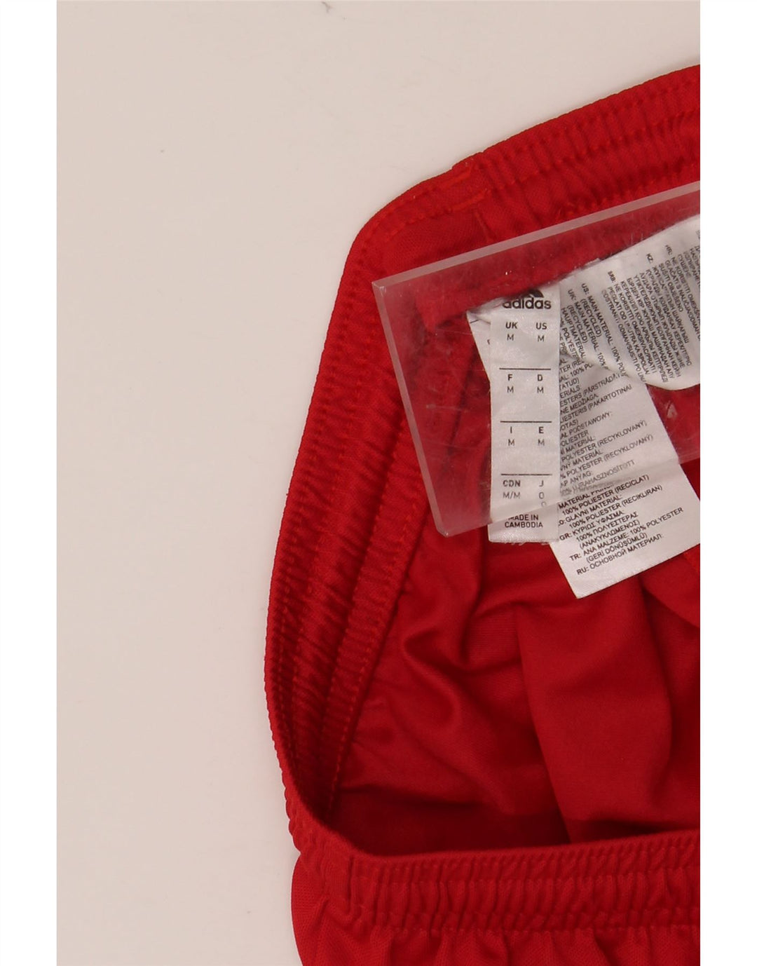 ADIDAS Aeroready Sportsshorts til mænd Medium Rød Polyester