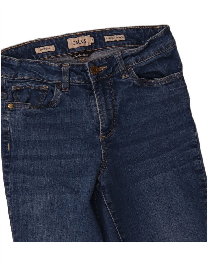 Dacks Dame Bootcut Jeans IT 44 Medium W28 L30 Blå Bomuld