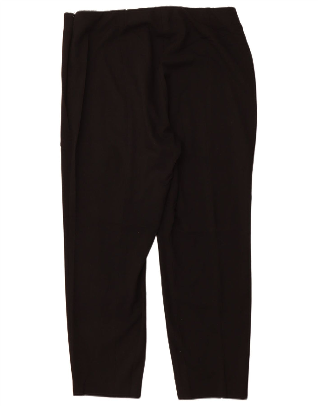 CALVIN KLEIN Dame Slim Casual Bukser US 14 XL W34 L27 Sort Polyester