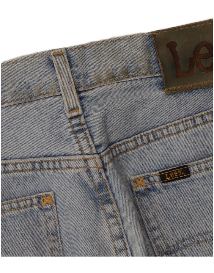 Lee Dame Straight Jeans W34 L26 Blå Bomuld
