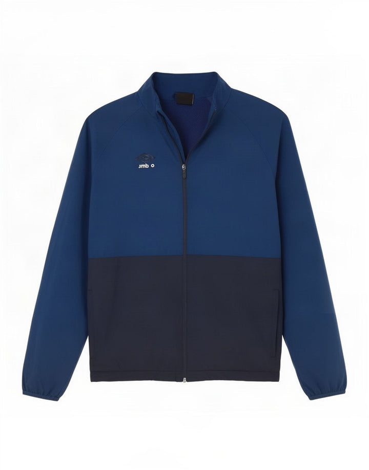 Umbro Herre træningsdragt Top Jakke Stor Marineblå Colourblock Polyester