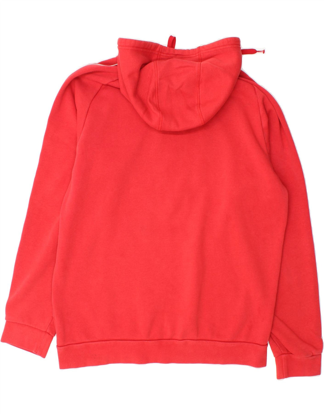 ADIDAS Mens Hoodie Jumper Large Red Cotton Vintage Adidas and Second-Hand Adidas from Messina Hembry 