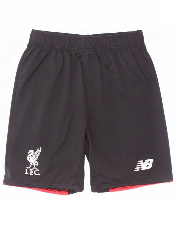 New Balance Boys Liverpool grafiske sportsshorts 10-11 år Large Sort