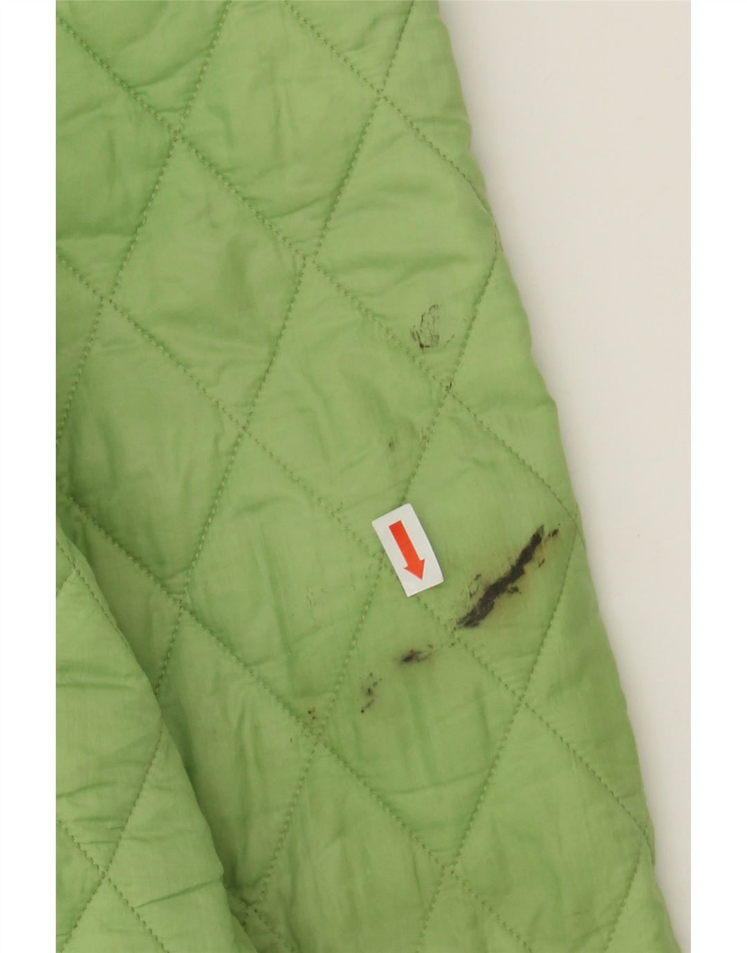 BARBOUR Womens Quilted Jacket UK 16 Large Green Vintage Barbour and Second-Hand Barbour from Messina Hembry 