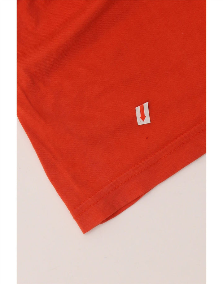 Kappa Herre T-Shirt Top Medium Orange