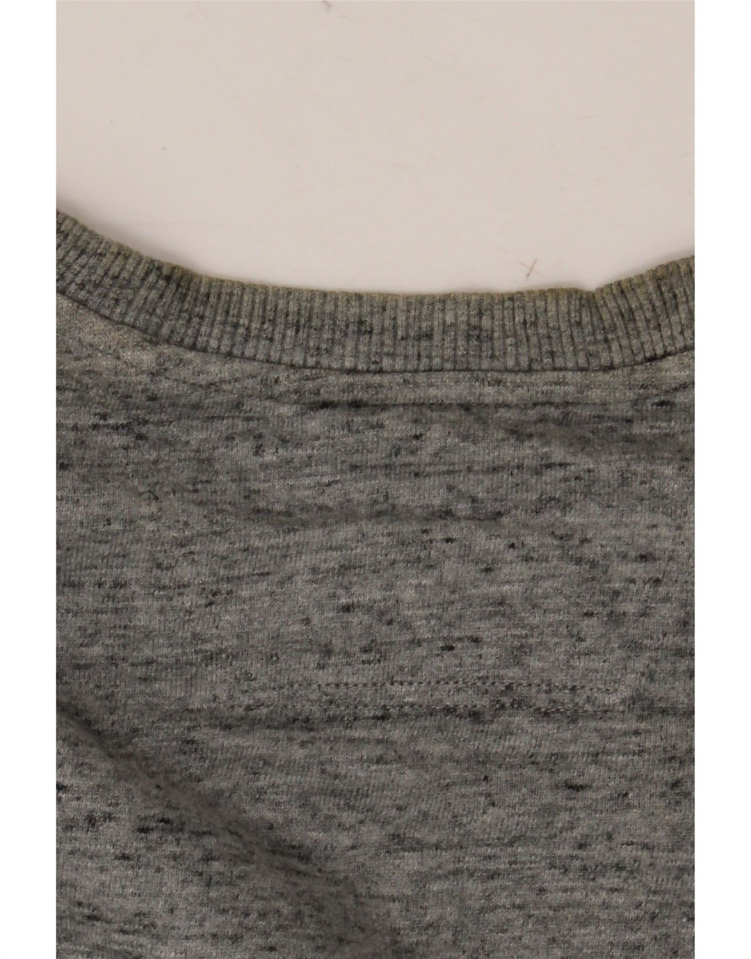 CALVIN KLEIN JEANS Grafisk sweatshirt til mænd, lille grå flækket