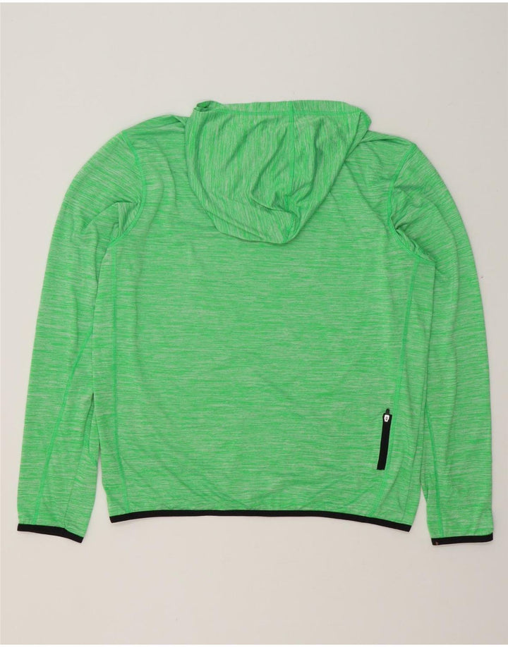 RUSSELL ATHLETIC Herre Dri-Power hættetrøje Jumper UK 38/40 Medium Green