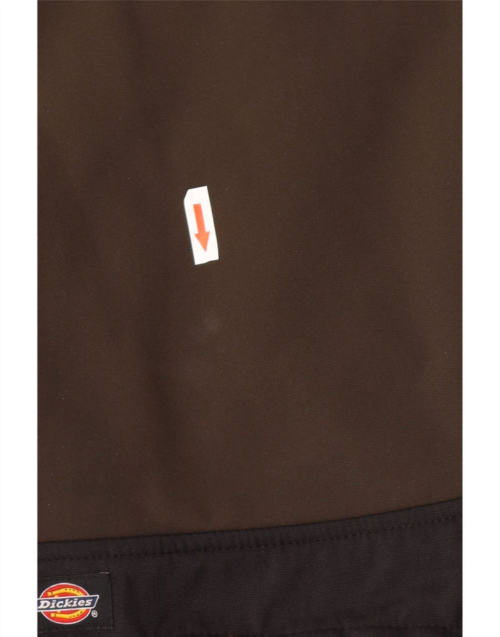 Dickies Herre Windbreaker Jacket UK 46 3XL Khaki Colourblock Polyester