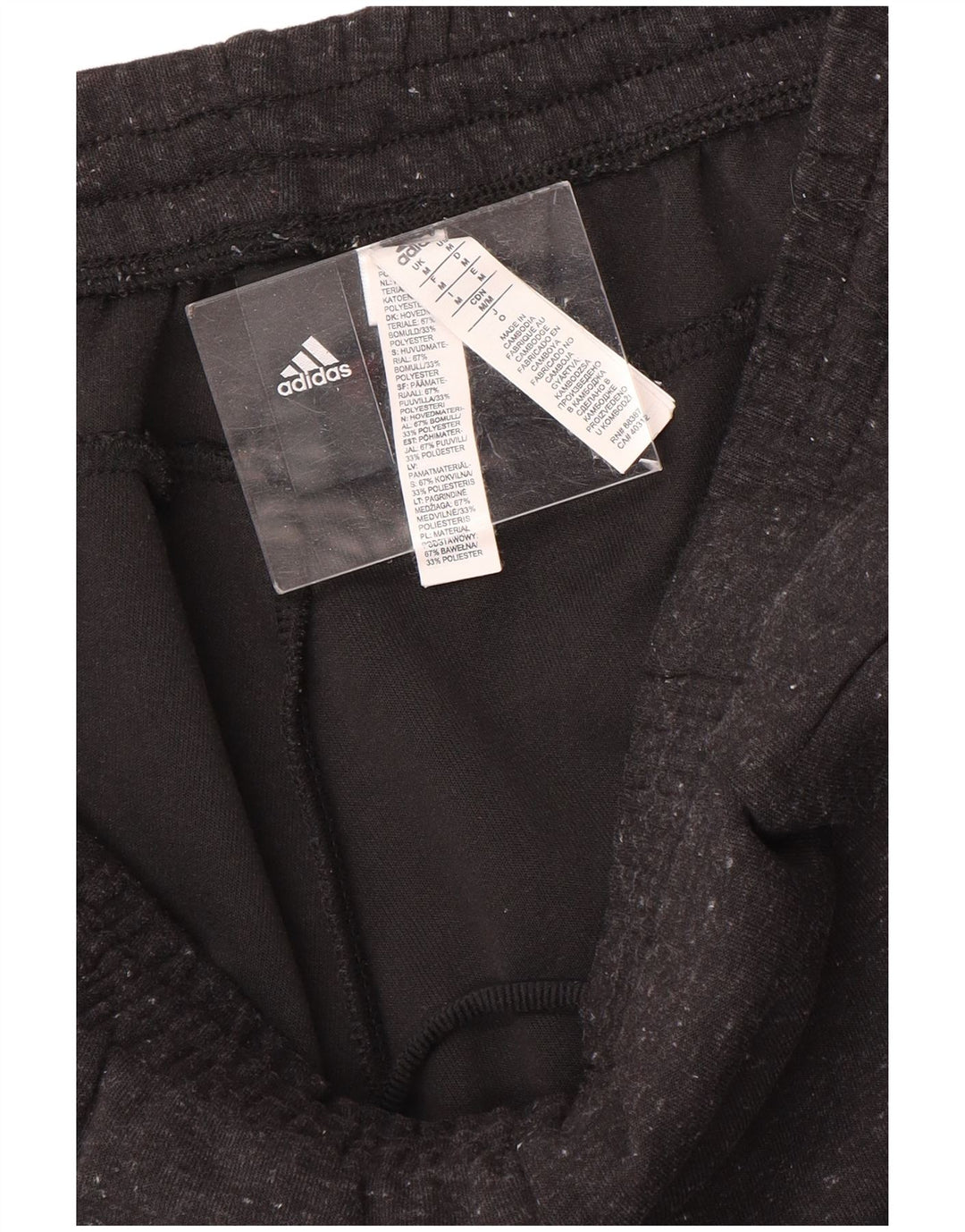Adidas Træningsdragtsbukser til mænd Medium Grey Flecked Bomuld