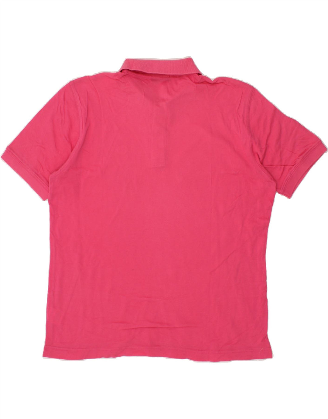 SERGIO TACCHINI Mens Polo Shirt IT 50 Medium Pink Cotton Vintage Sergio Tacchini and Second-Hand Sergio Tacchini from Messina Hembry 