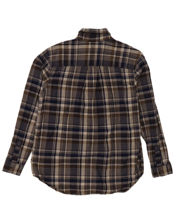 The North Face Dame Flanellskjorte UK 14 Medium Flerfarvet Ternet Bomuld