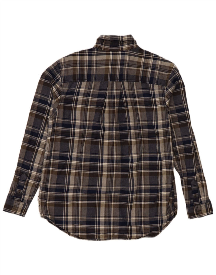 The North Face Dame Flanellskjorte UK 14 Medium Flerfarvet Ternet Bomuld