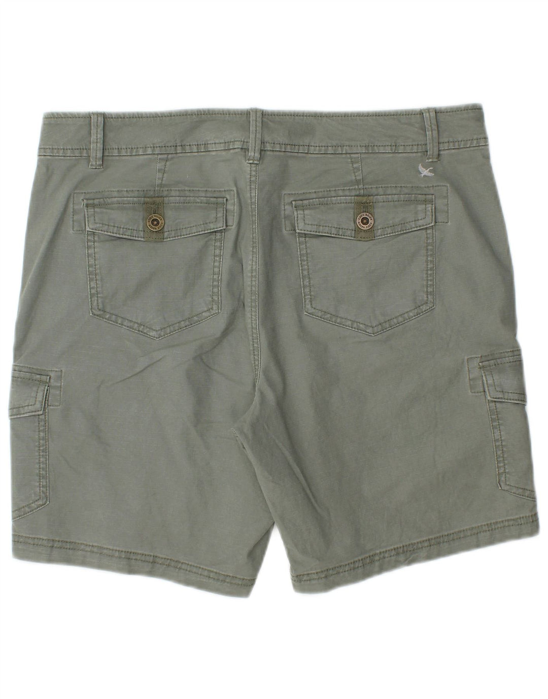 Eddie Bauer Dame Cargo Shorts US 12 Large W36 Khaki Cotton