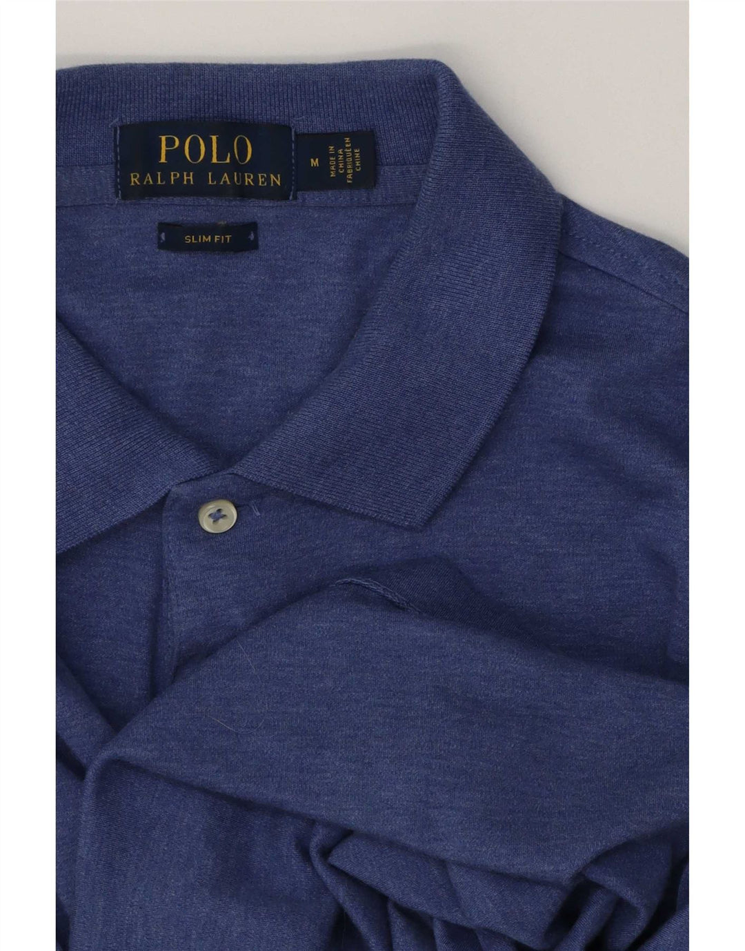 Polo Ralph Lauren Herre Slim Fit Polo Shirt Medium Blue