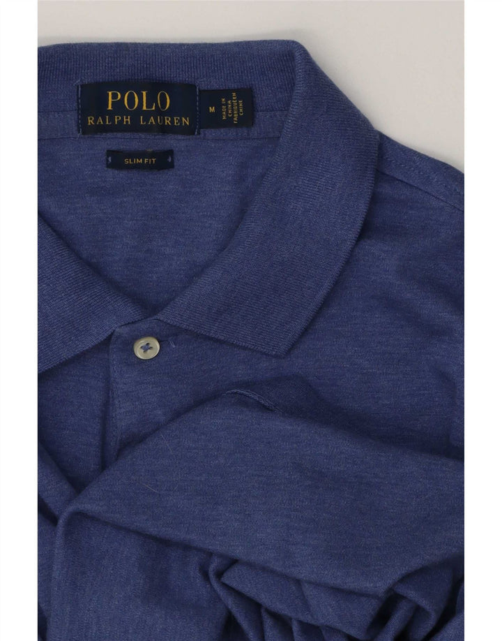 Polo Ralph Lauren Herre Slim Fit Polo Shirt Medium Blue