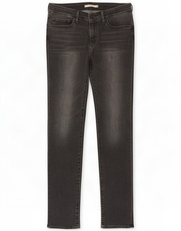 Levi's Herre 712 Slim Jeans W30 L34 Grå Bomuld