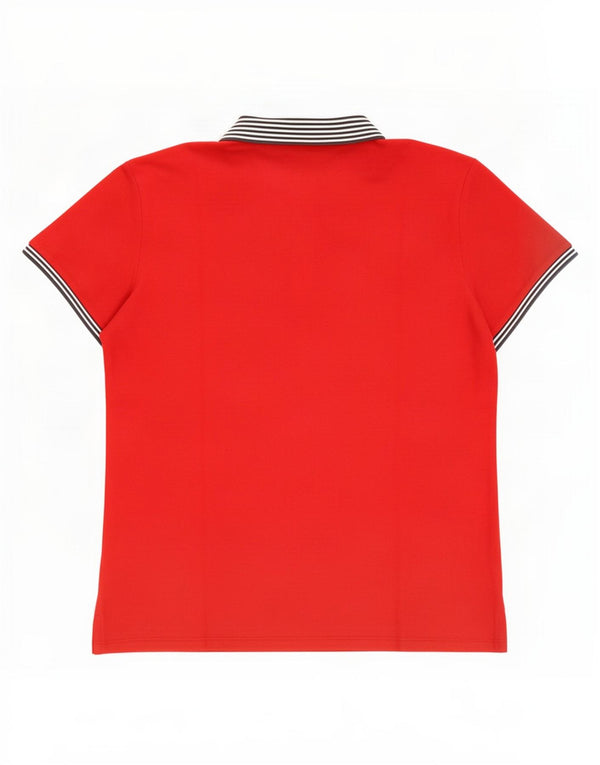 Trussardi Jeans Polo Shirt til mænd XL Rød Bomuld