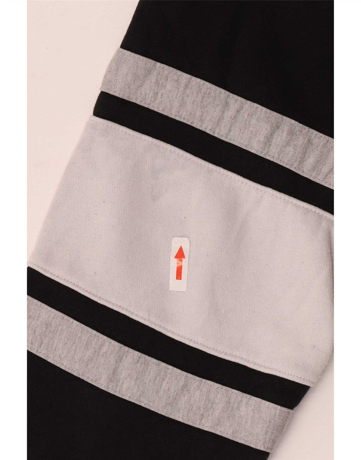 Nike Herre Grafisk Loose Fit Sweatshirt Jumper Small Black Colourblock