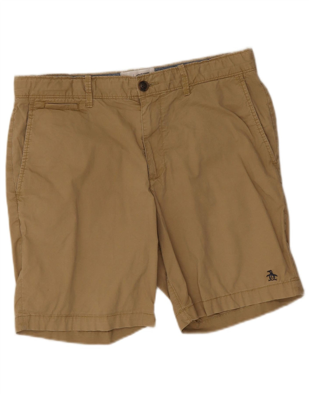 Penguin Herre Chino Shorts EU 48 Medium W32 Beige Bomuld