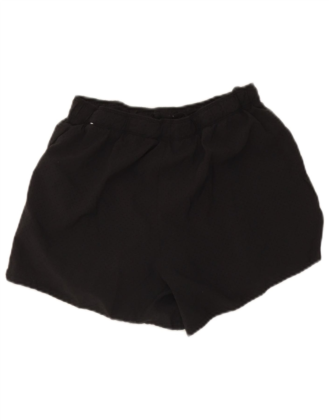 Nike Dame Dri Fit Sport Shorts UK 8 Small Black Polyester