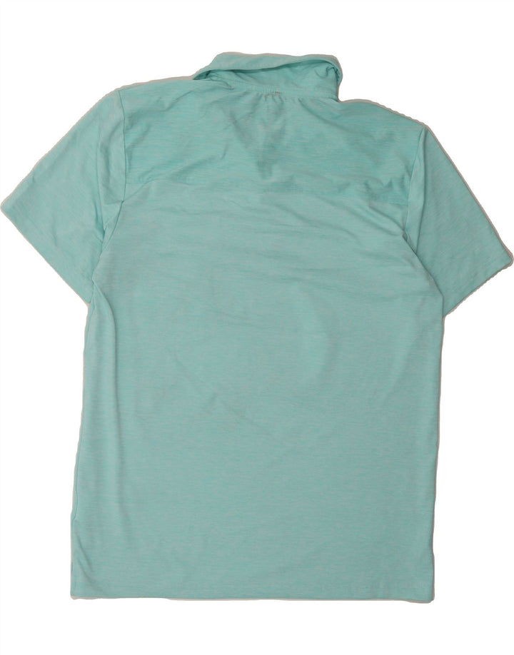 HURLEY Mens Polo Shirt Large Blue Polyester Vintage Hurley and Second-Hand Hurley from Messina Hembry 