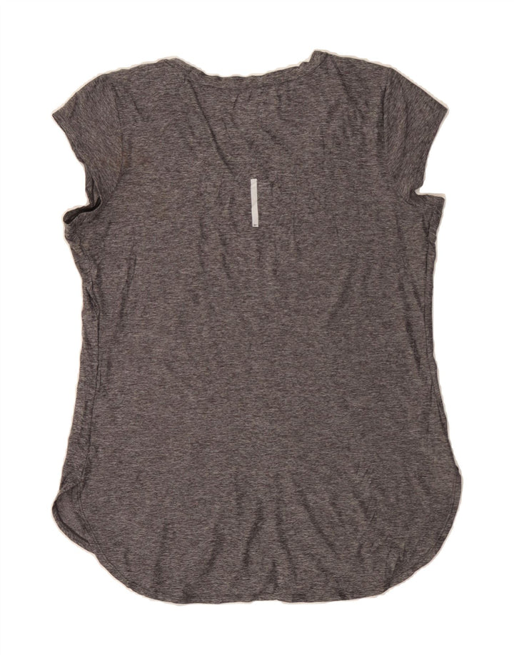 REEBOK Womens T-Shirt Top UK 18 XL Grey Polyester Vintage Reebok and Second-Hand Reebok from Messina Hembry 