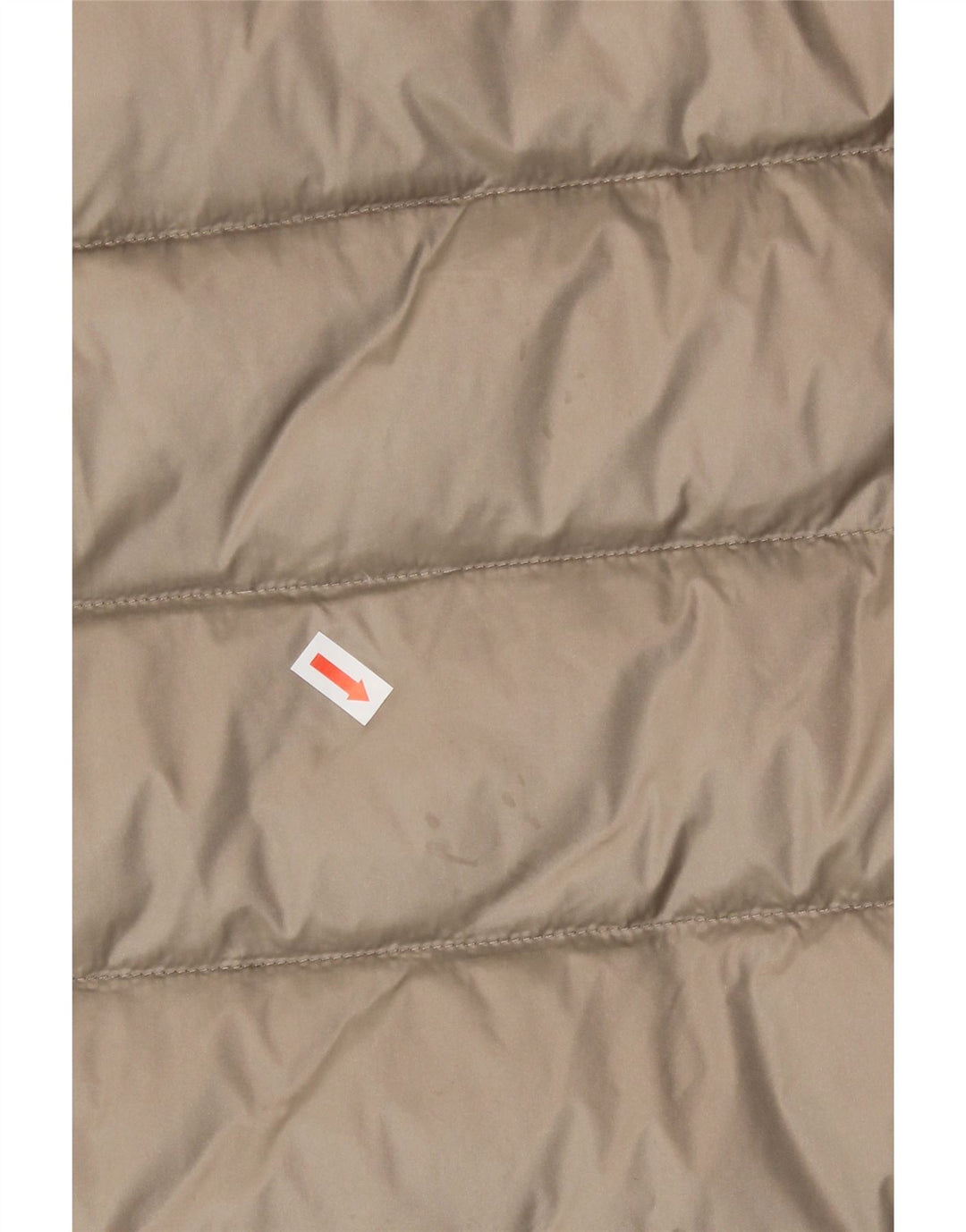 EMPORIO ARMANI Womens Padded Coat UK 10 Small Beige Polyamide Vintage Emporio Armani and Second-Hand Emporio Armani from Messina Hembry 