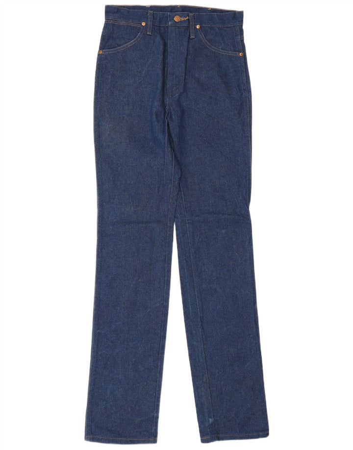 Wrangler lige jeans til kvinder W30 L36 blå bomuld