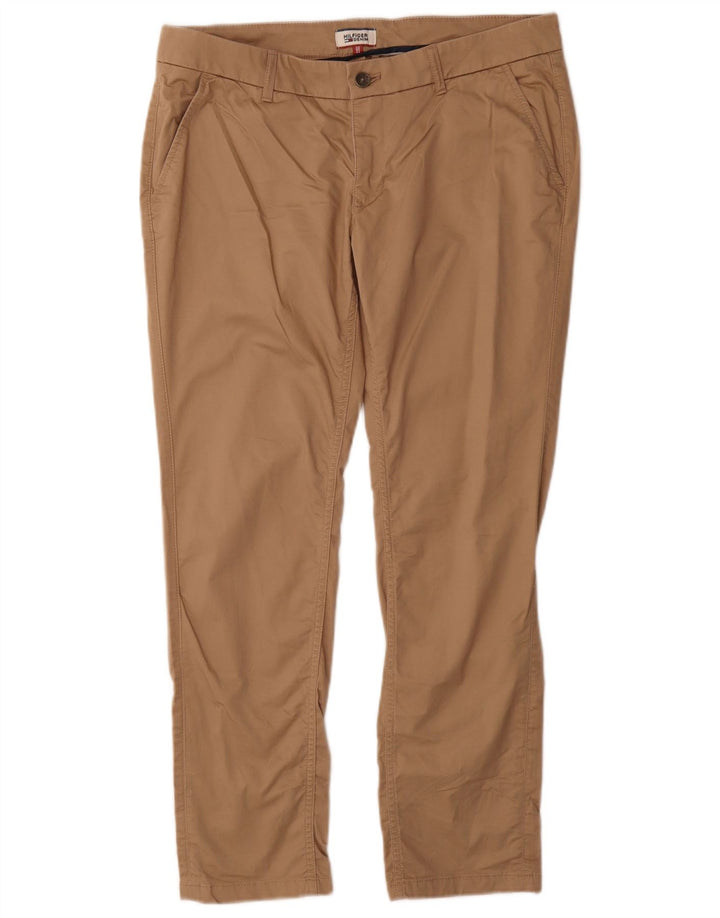 TOMMY HILFIGER Slim Chino-bukser til kvinder W30 L28 Beige Bomuld