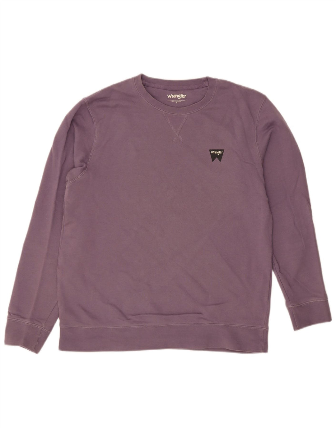 Wrangler Sweatshirt til mænd Medium Lilla Bomuld