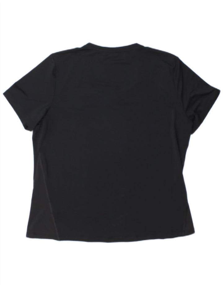 Nike herre Dri Fit T-shirt top XL sort polyester