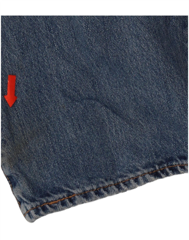 Levi's Herre 501 lige jeans W34 L32 blå bomuld