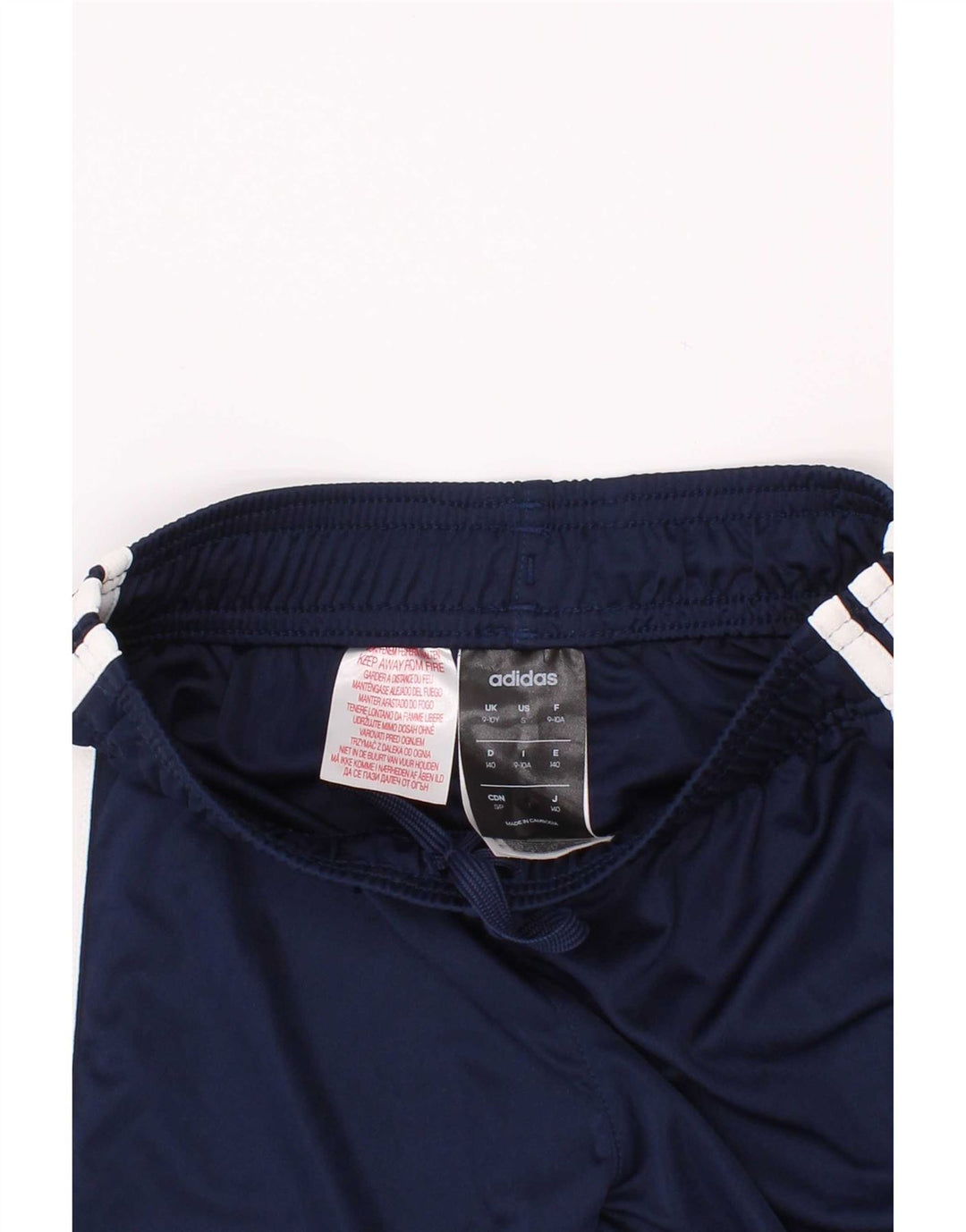 Adidas drenge Climalite sportsshorts 9-10 år marineblå polyester