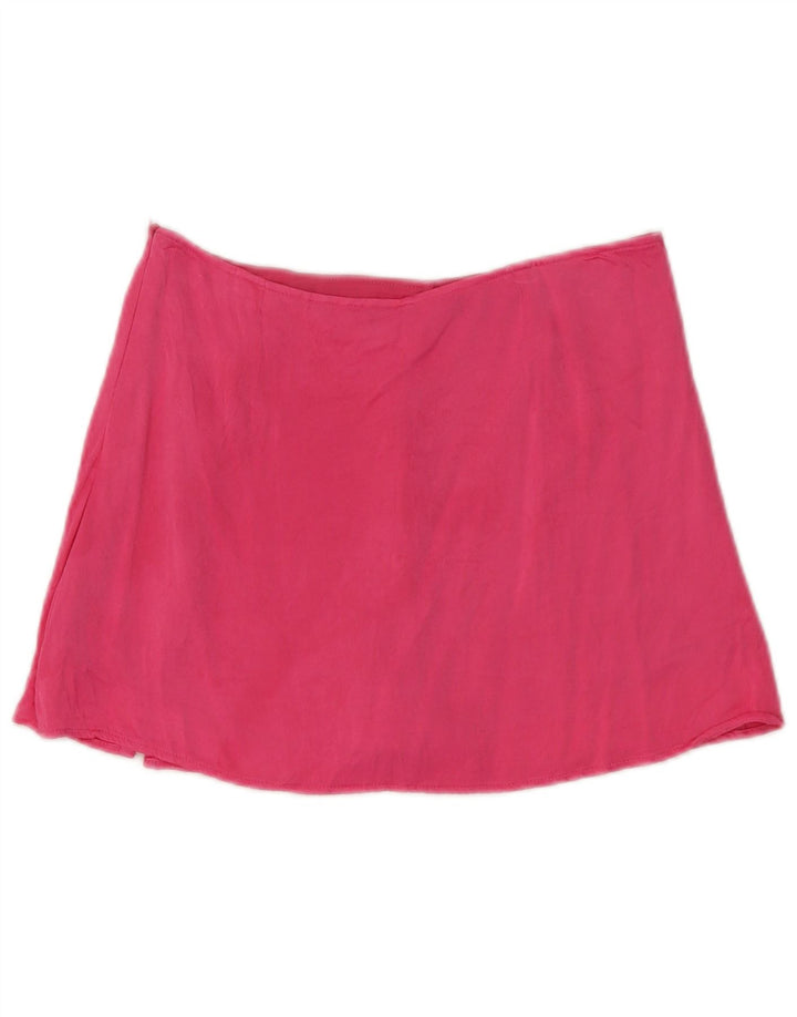 Zara Womens Skort Medium W28 Pink Viscose