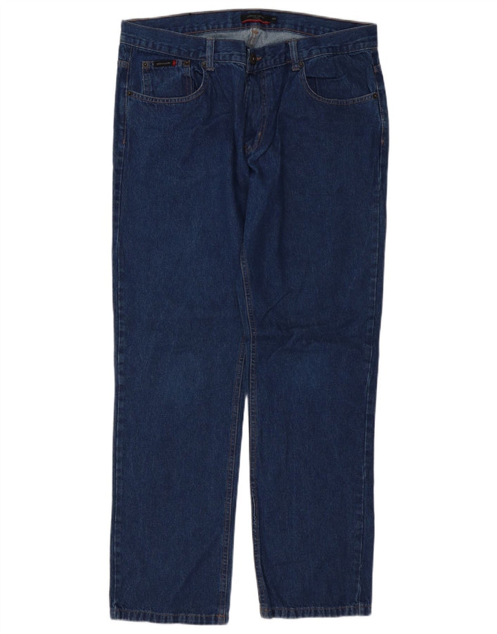 Pierre Cardin Straight Jeans til mænd W36 L32 blå bomuld