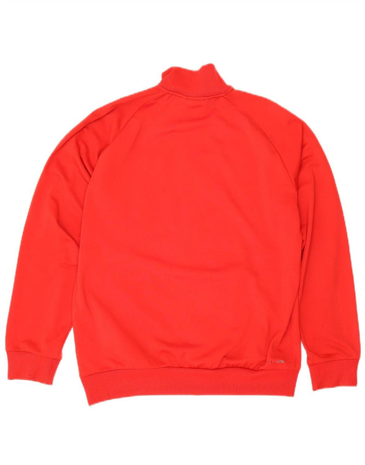 Adidas drenge Clima 365 træningsdragt topjakke 13-14 år rød polyester