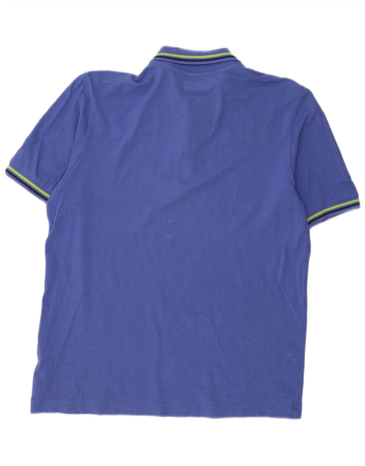 Kappa herre poloshirt XL blå bomuld