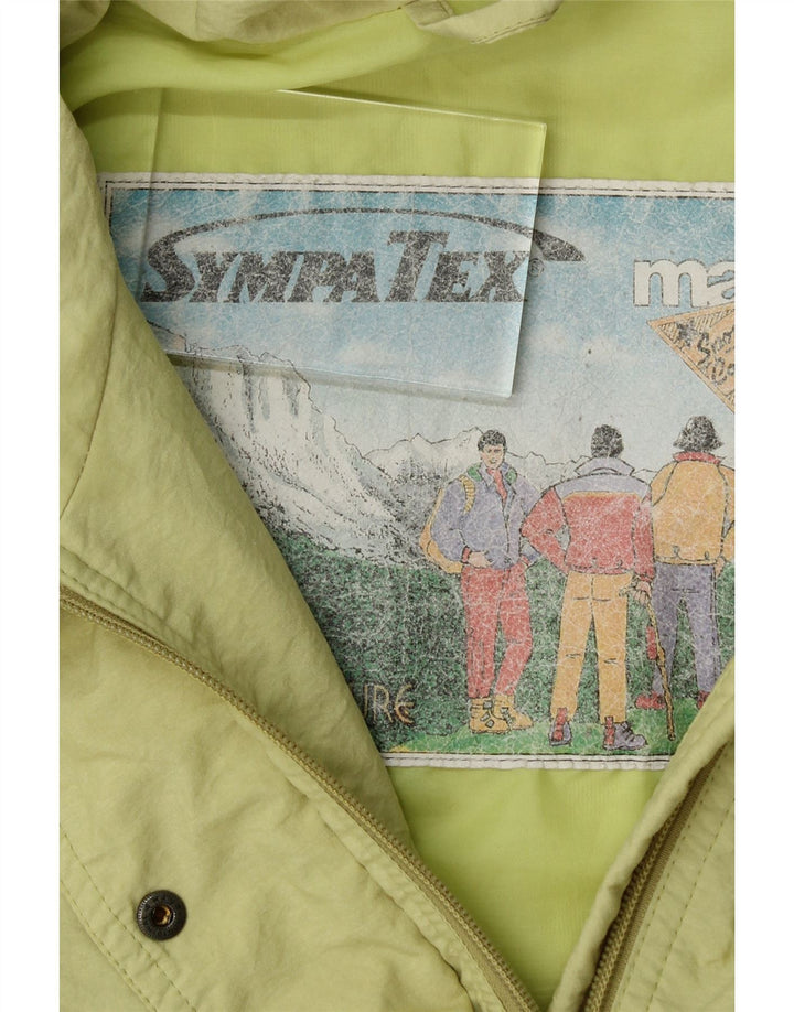 SYMPATEX Womens Windbreaker Coat UK 16 Large Green Vintage Sympatex and Second-Hand Sympatex from Messina Hembry 