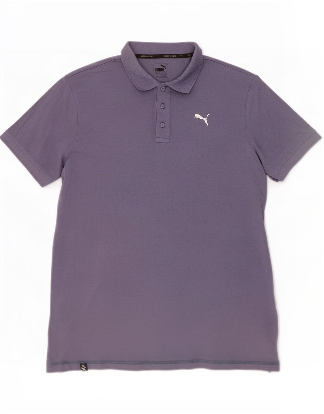 Puma herre poloshirt XL grå bomuld