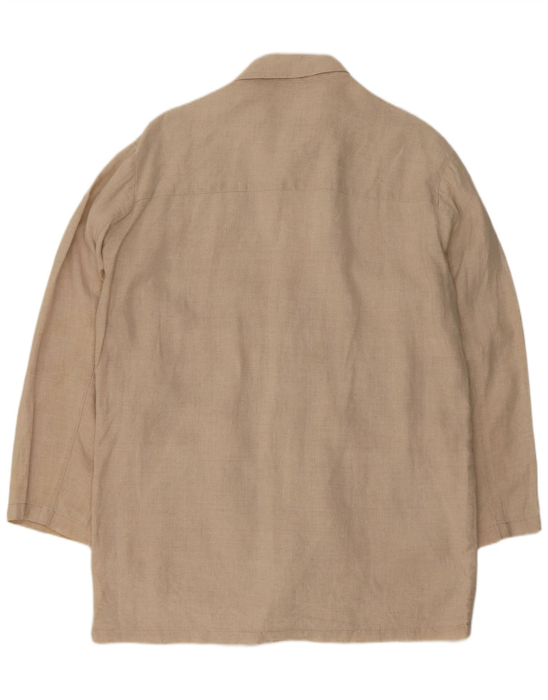 Zara Herre Overfrakke UK 40 Large Beige