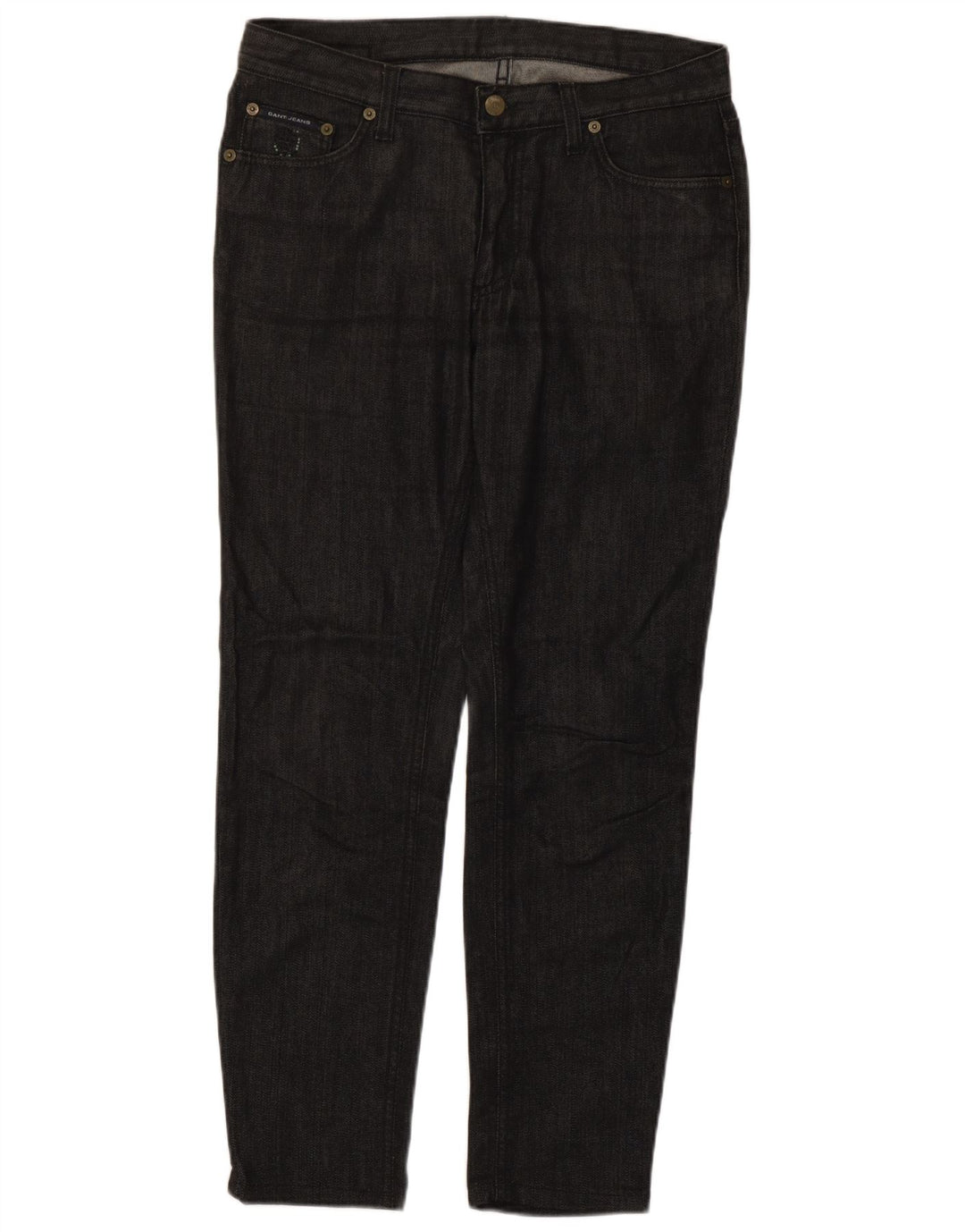 Gant Dame Slim Jeans W32 L27 Grå Bomuld