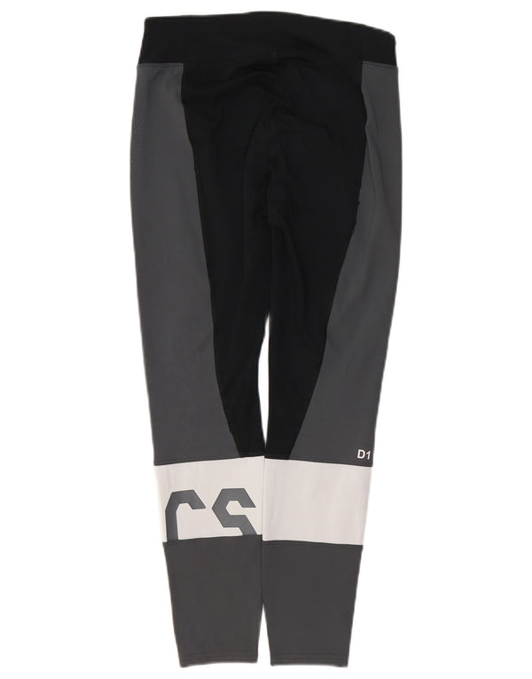 ASICS Grafiske Leggings til kvinder UK 10 Small Grey Colourblock