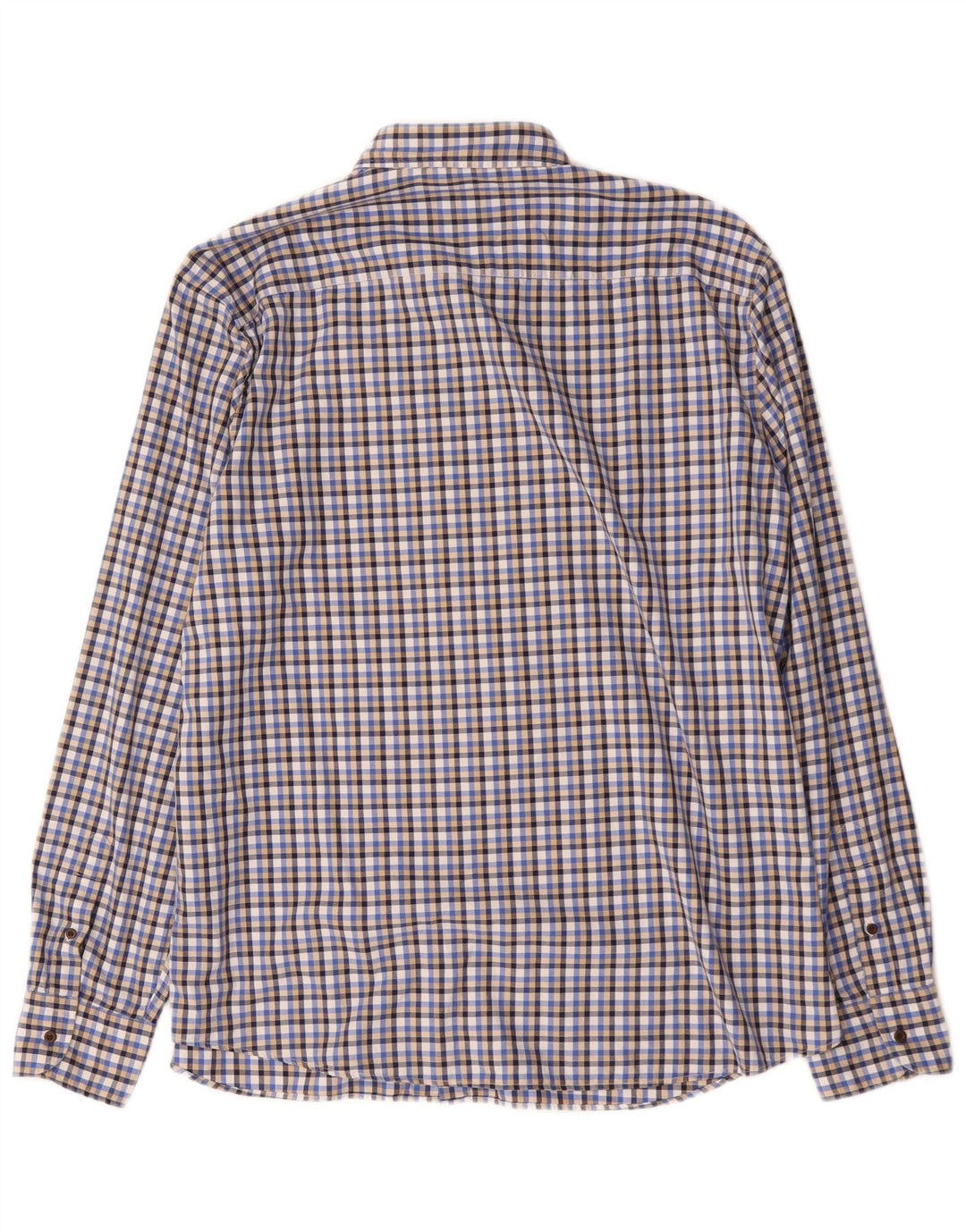 Massimo Dutti herreskjorte 2XL blå ternet