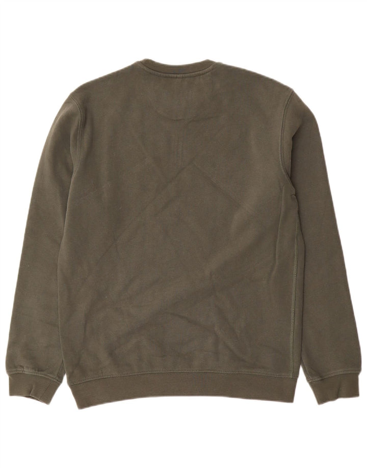 Carrera Herre Grafisk Sweatshirt Jumper Small Khaki Bomuld