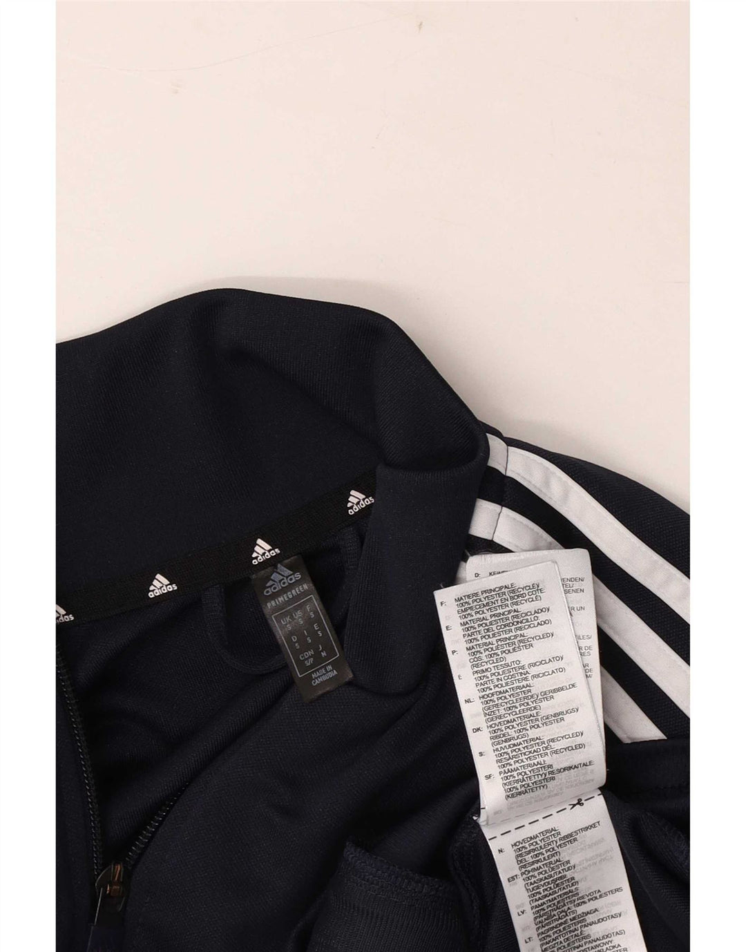 Adidas Aeroready træningsdragt topjakke til mænd Lille marineblå polyester