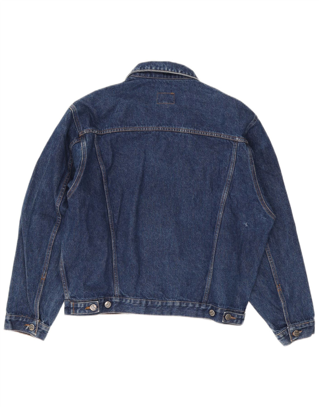 Vintage denimjakke til mænd UK 36 Lille blå bomuld