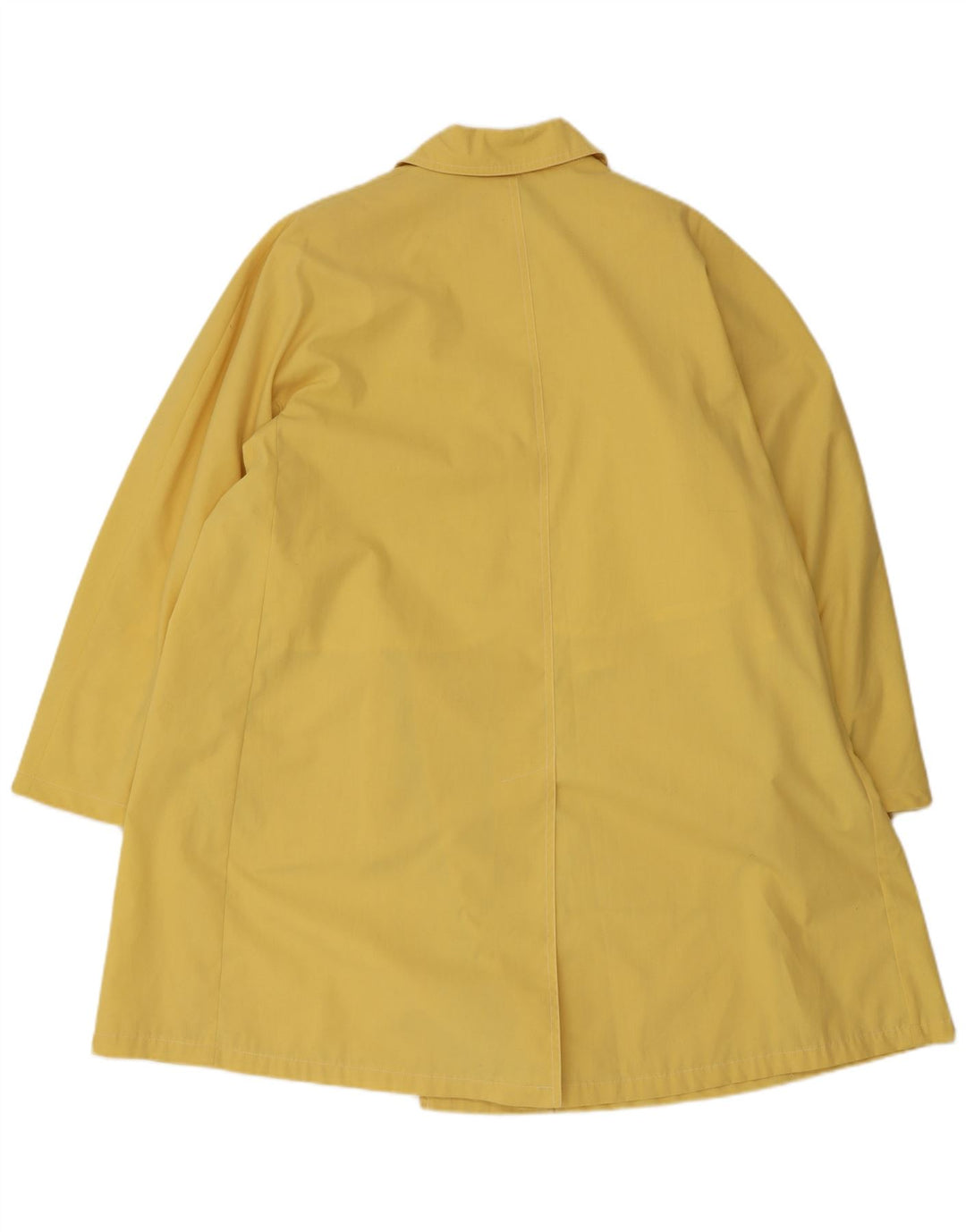 Marella Trench Coat til kvinder UK 14 Stor Gul Polyester